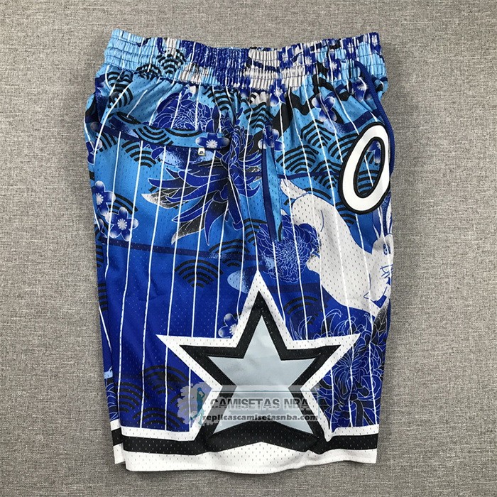 Pantalone Orlando Magic Lunar New Year Mitchell & Ness Just Don Azul
